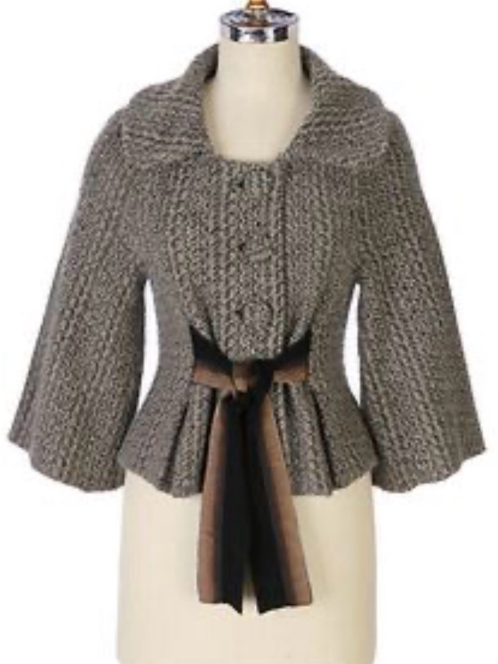 Charlie and Robbin peplum sweater XXS